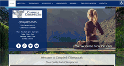 Desktop Screenshot of castlerockchiro.com